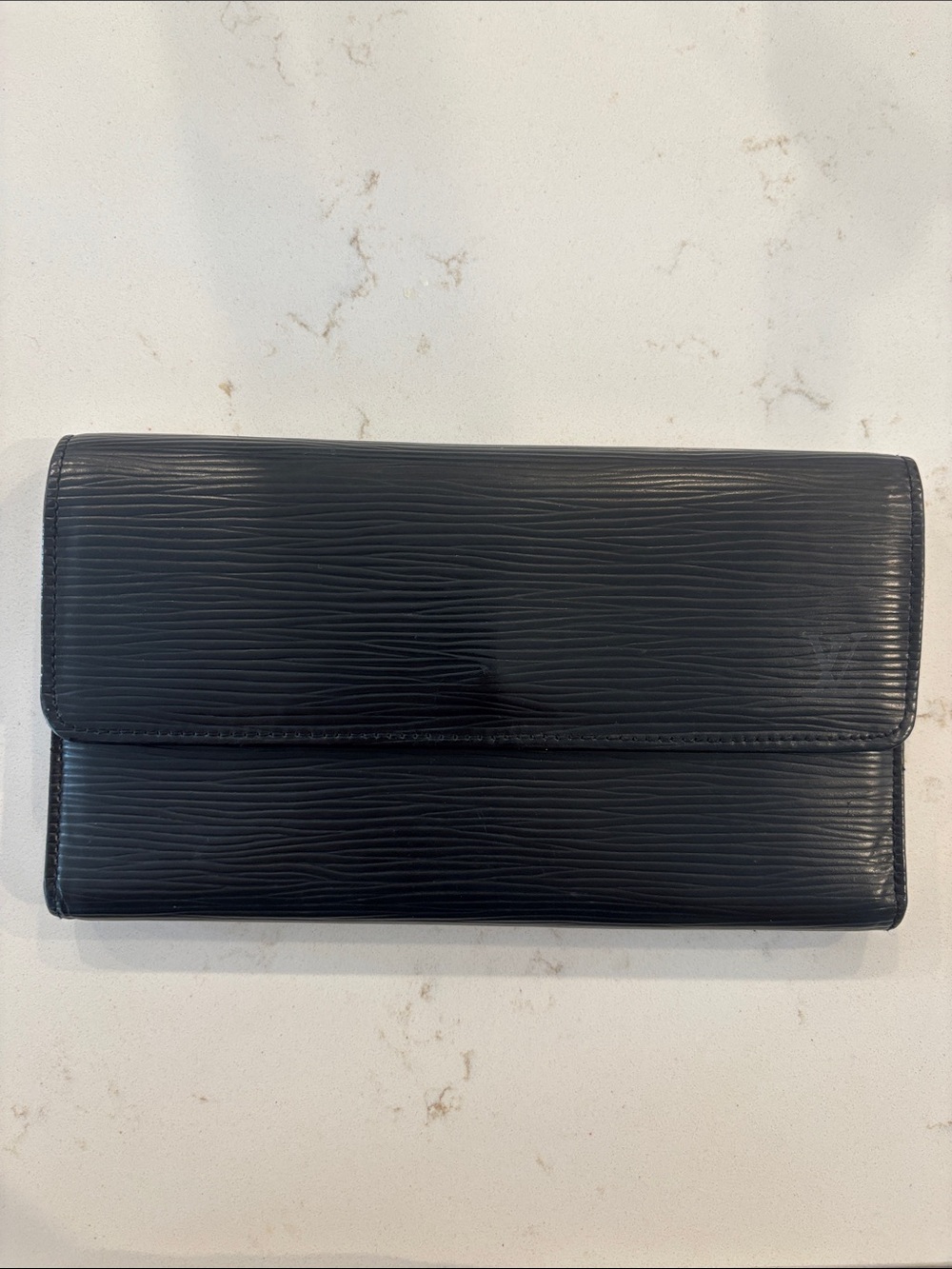 Louis Vuitton Black Epi Leather Wallet